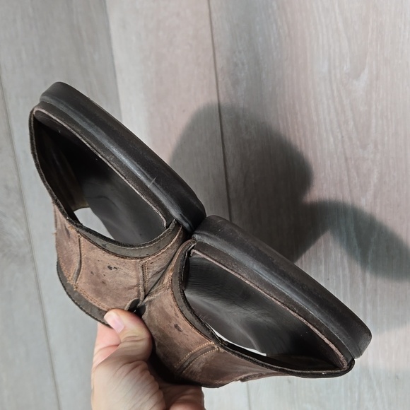 SAS Mens Voyage Leather Wedge Sandals Slide  shoes sz 10.5M - Picture 6 of 15